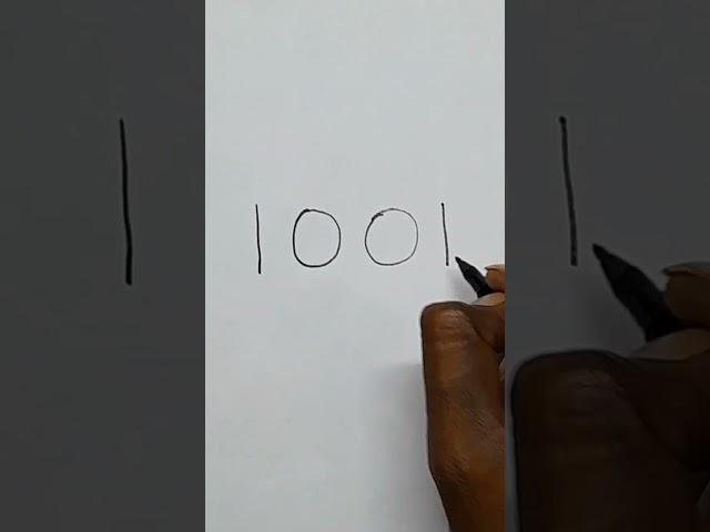 Easy skull drawing | Number drawing | #easydrawing #art #simpledrawing #easyart #artist #easyart