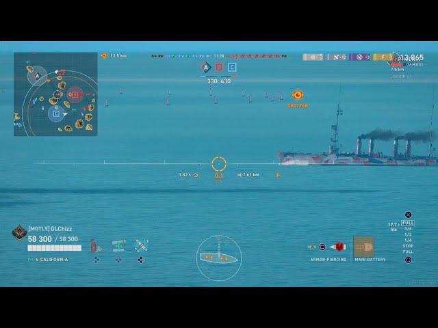 World of Warships: Legends Dev strike