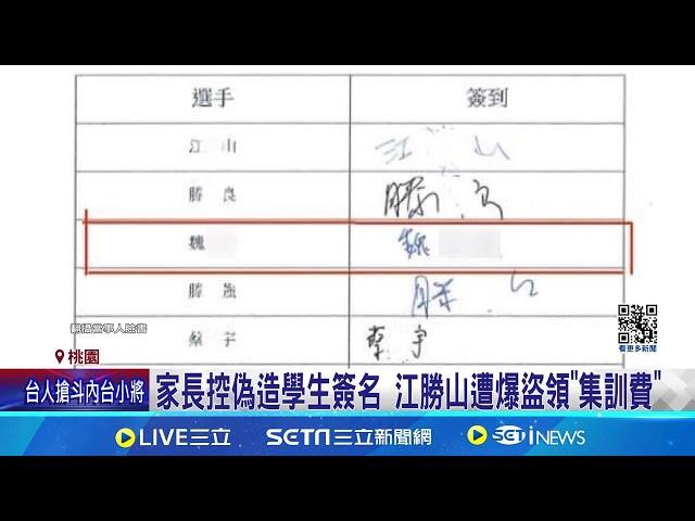 越野車國手"江勝山"A贊助遭起訴 再爆盜領公款  控偽造文書盜公款! 桃體育局:已追回相關費用 │記者 黃詩涵 張昱傑│【新聞一把抓】20240806│三立新聞台