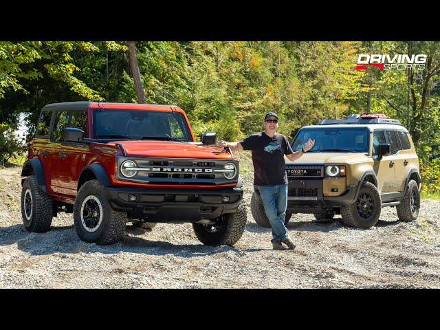 2024 Land Cruiser vs. Ford Bronco Sasquatch: Road and Trail Shootout!