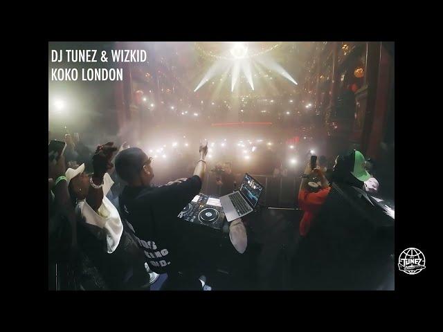 Wizkid Pulls Up to DJ Tunez Blackout London!