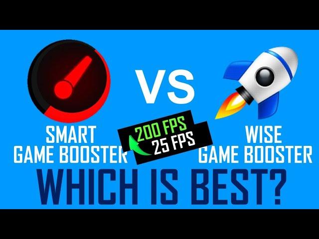 Smart Game Booster VS Wise Game Booster - Game booster for PC Windows 10