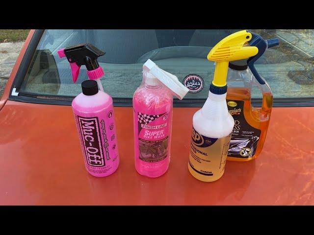 Muc-off Cleaner vs Finish Line Wash vs Car Wash, Are Bike Wash Sprays Worth it?