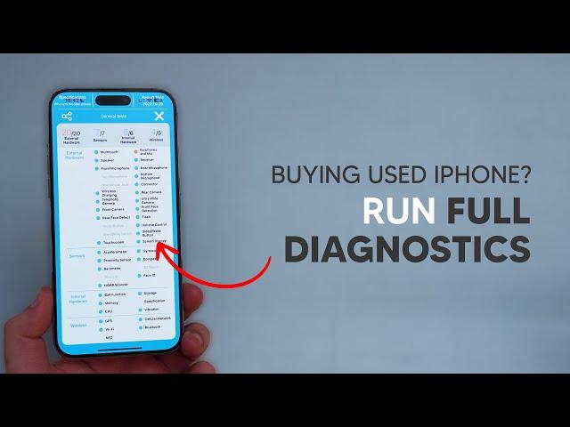 You MUST Do This Before Buying Used iPhone! (Diagnostics)