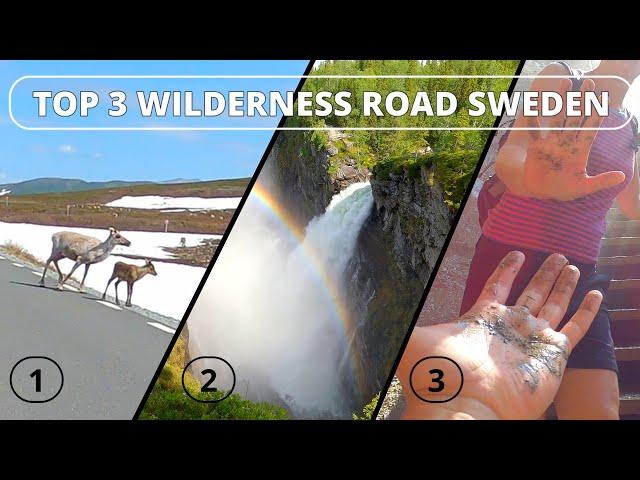 TOP 3 SWEDEN WILDERNESS ROAD | HALLINGSAFALLET, STEKENJOKK and the CORAL CAVE on the VILDMARKSVÄGEN