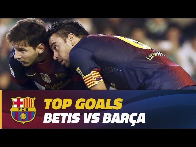 FC Barcelona - Key moments from past visits to Betis