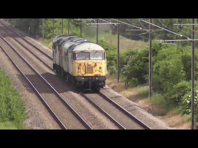 A  Light Engine move move from North Norfolk Railway lead by class 56 56311