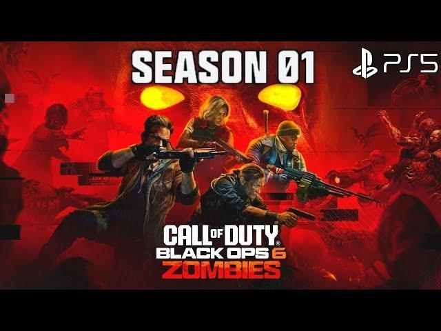 Call of Duty Black Ops 6 Season 1 Zombies Gameplay Walkthrough | Vault Edition BO6 Season 1 Gameplay