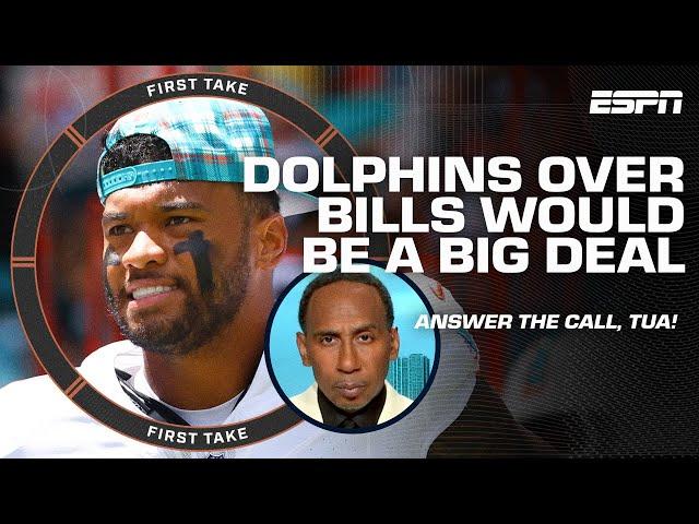 Stephen A.: Tua Tagovailoa & Miami NEED TO STEP UP to beat Josh Allen & the Bills ️ | First Take