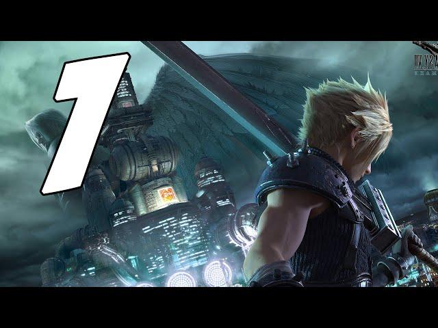 Final Fantasy VII Remake FULL PLAYTHROUGH (Part 1)