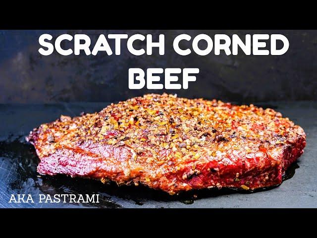 Smoked From Scratch Corned Beef Recipe | AKA Pastrami | 6 DAY CURE