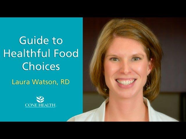 Guide to Healthful Food Choices