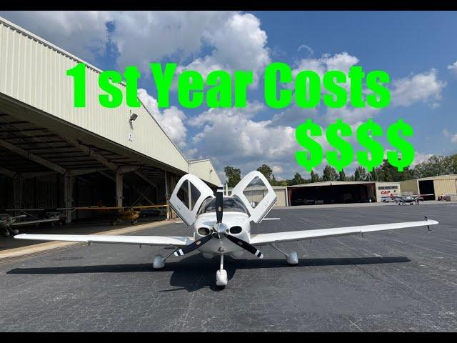 Gen-1 Cirrus SR-20 First Year Total Cost