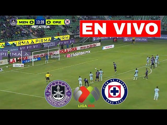 EN VIVO: Mazatlán vs Cruz Azul | Liga BBVA MX 2024/25