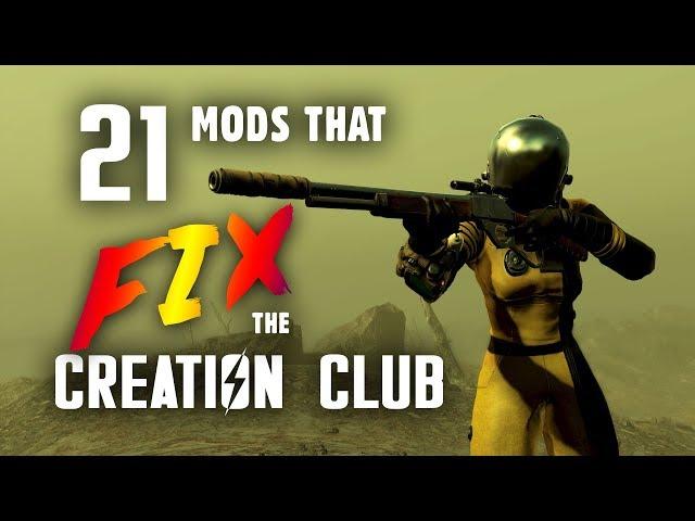 21 Mods that Fix the Creation Club - Fallout 4 Mods