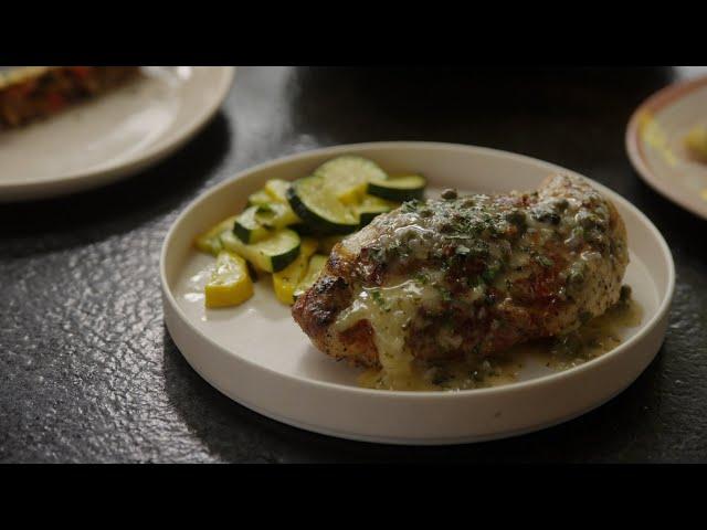 Chicken Saltimbocca & Antipasto Pasta Salad  | Emeril Lagasse