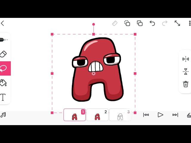 Alphabet Lore - Morphing animation on FlipaClip