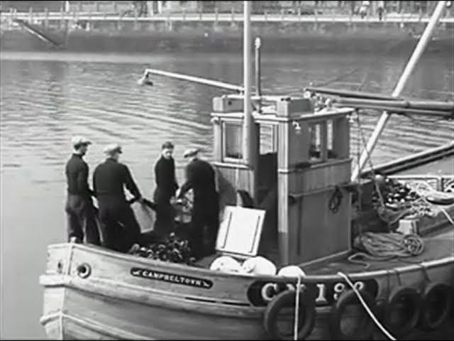 BRS Transport link from Glasgow to Campbeltown, Argyll, Scotland. 1950's