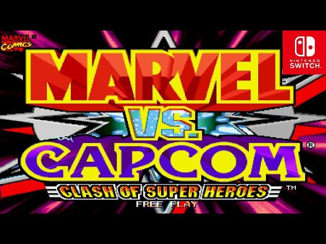 MARVEL Vs CAPCOM FIGHTING COLLECTION MARVEL VS CAPCOM NINTENDO SWITCH GAMEPLAY