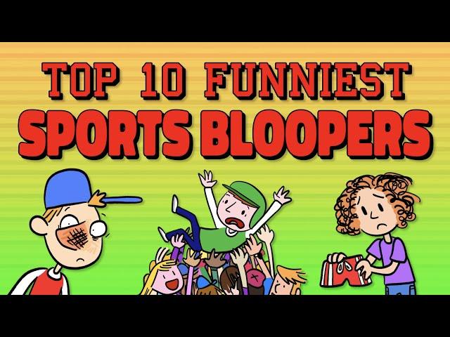 Top 10 Funny Sports Fails from Books! | Shelf Stuff