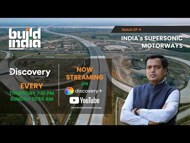 India's Most Stunning Supersonic Motorways You Can't Believe | Build India | @DiscoverychannelInd