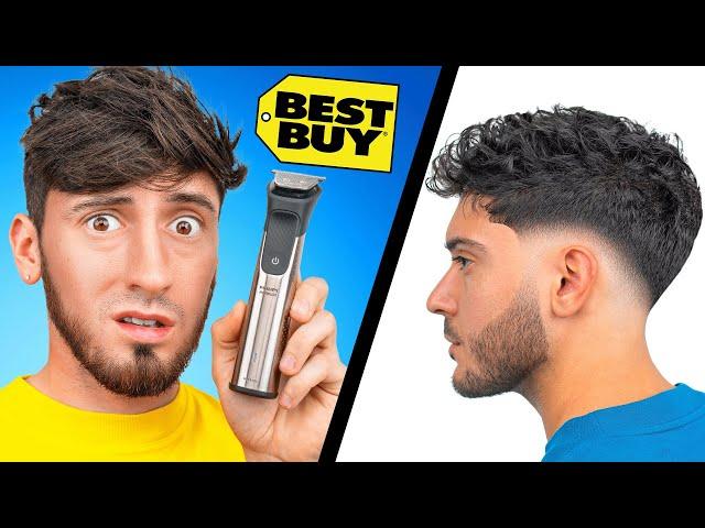 I BOUGHT THE BEST BARBER KIT FROM BEST BUY!