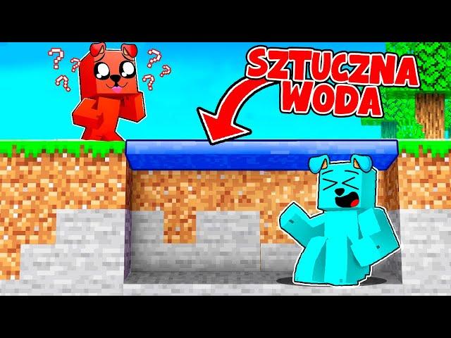 SZTUCZNA WODA PRANK w Minecraft 