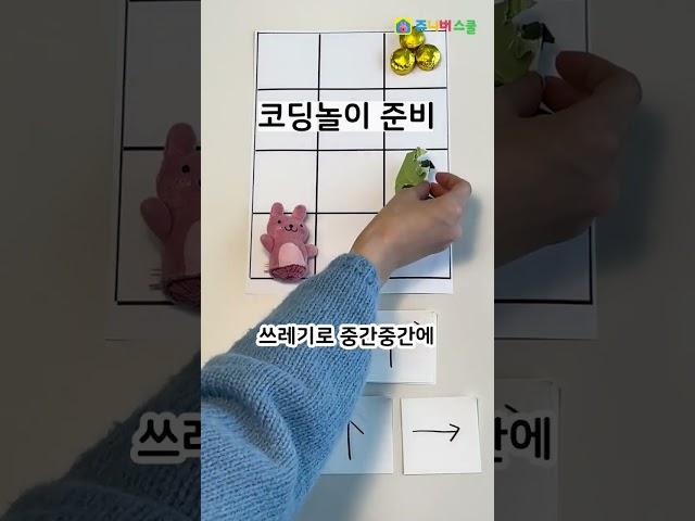 문과 엄마도 할 수 있는 초간단 유아 코딩 놀이 #유아코딩 #쥬니버스쿨