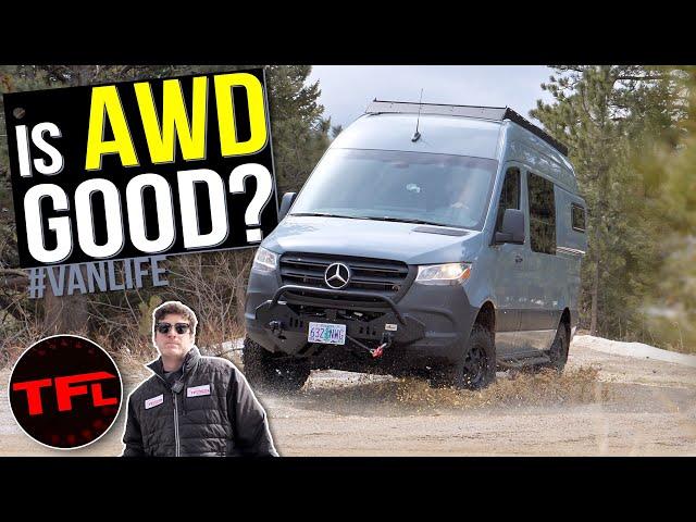 Is The Brand New 2023 Mercedes-Benz Sprinter AWD Any Good Off-Road -  I Put It To The Test!