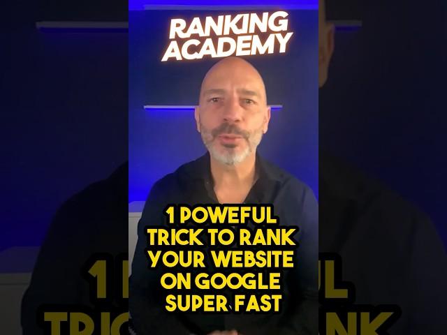 1 Powerful Trick to Rank your Website on Google Super Fast