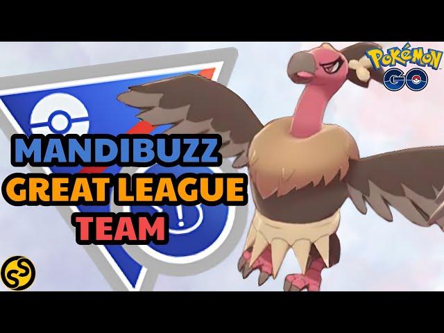 MANDIBUZZ IS SUPER STRONG IN GREAT LEAGUE POKEMON GO BATTLE LEAGUE