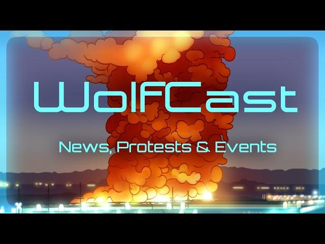 Wolf Neve!  -Sunday of the DNC Starting protests! Night chase!