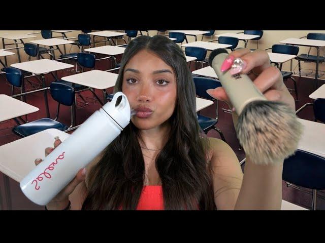 POV: YOU PAY HOT CHEETO GIRL TO DO YOUR MAKEUP ‍️ ASMR ROLEPLAY