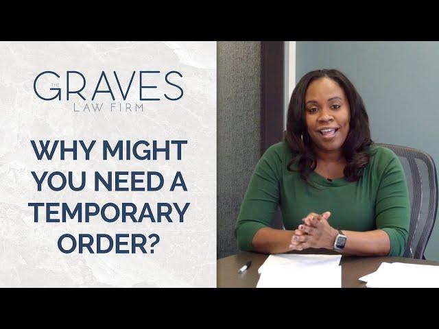 The Role of Temporary Orders in Divorce Proceedings