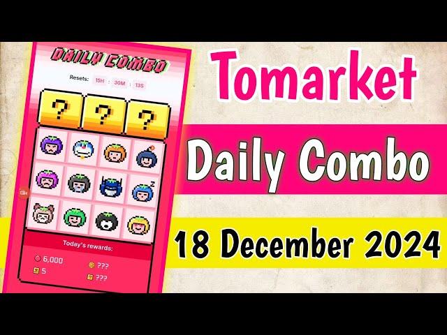 Tomarket Combo Today | Tomarket New Update | Tomarket Daily Combo Today | Tomarket Airdrop