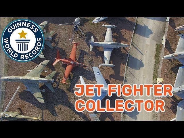 I have the largest collection of fighter jets! - Guinness World Records