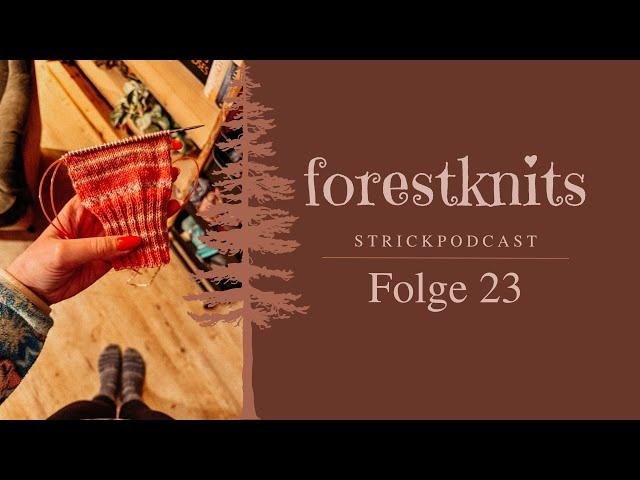 Strickpodcast No. 23: Aurora Cabin Shawl - Sockenliebe - Strickpläne 2025 & Co. 