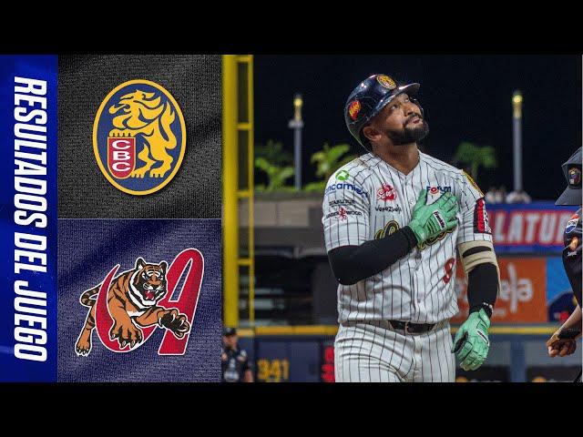 Leones del Caracas vs Tigres de Aragua | 03 de noviembre 2024