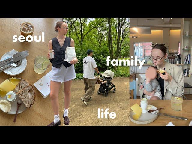 family life in Seoul ️ organizing my apartment, cafe date w. husband & exploring new neighborhood