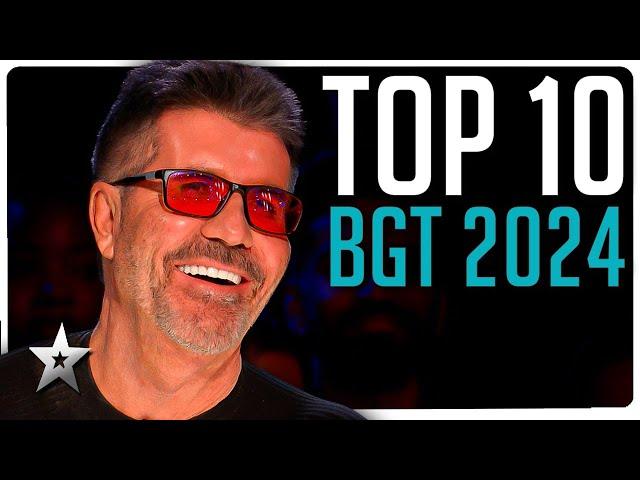 Britain's Got Talent 2024: Top 10 BEST Auditions!