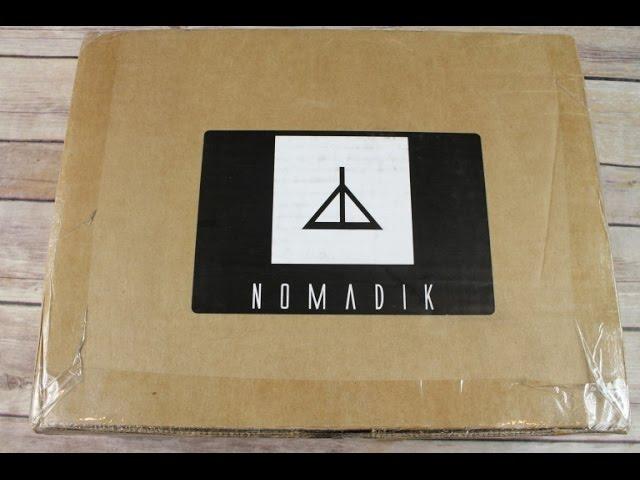 The Nomadik Subscription Box March 2017 Unboxing + 1st Box FREE w/subscription