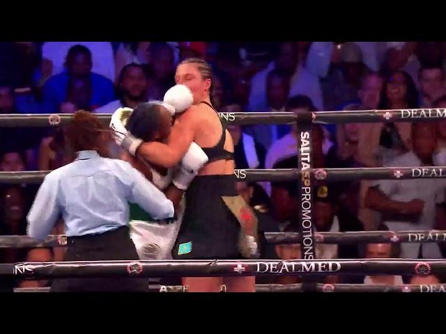 CLARESSA SHIELDS VS CHRISTINA HAMMER FULL FIGHT