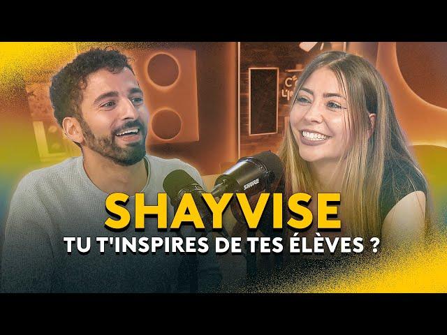 Vie de prof, harcèlement scolaire : on discute avec Shayvise !