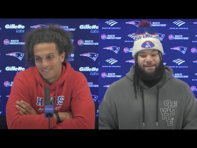 Free Agent Signings WR Mack Hollins & DT Khyiris Tonga Address the Media | Patriots Press Conference