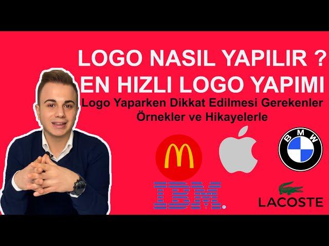 LOGO NASIL YAPILIR? HIZLI LOGO YAPIMI | Logo Yaparken Dikkat Edilmesi Gerekenler