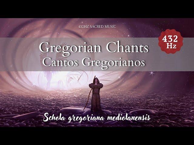 GREGORIAN CHANTS | 432 hz | Schola Gregoriana Mediolanensis