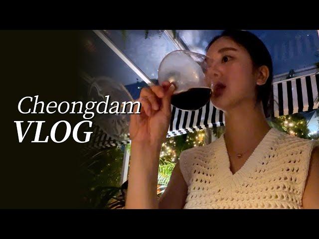 청담 VLOG | 골프웨어 쇼핑 | SNS 핫플 테라스룸 다녀왔어요