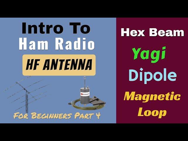 Intro To Ham Radio - HF Antennas Overview For Beginners - Episode 4