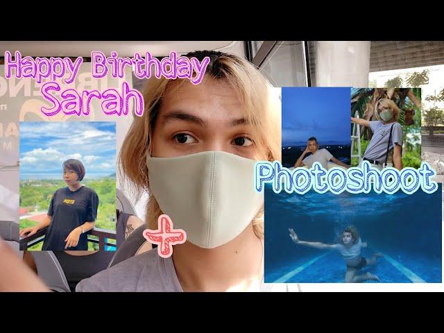 Sarah's Birthday + Photoshoot (Swimming) @ Pansol Laguna | JMHey Vlogs