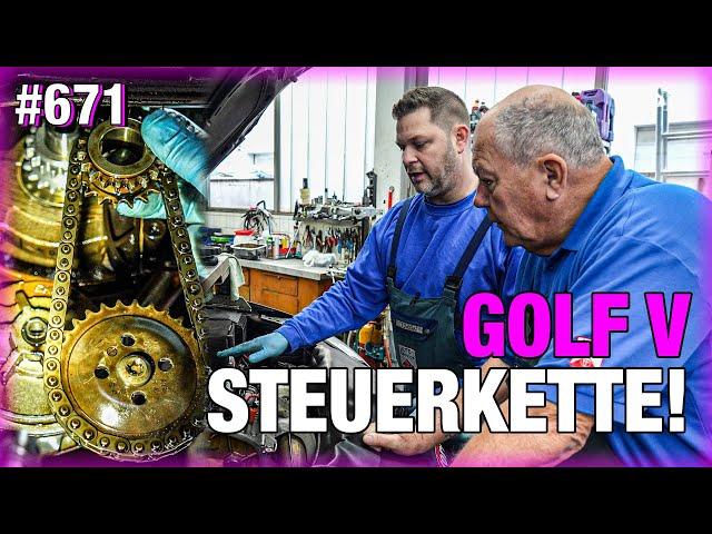 Bei JÜRGEN: Neue STEUERKETTE für Golf V?!  | LIVE-DIAGNOSE! Punto läuft nicht auf allen Zylindern 